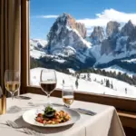 Dove fare una cena gourmet tra le Dolomiti? I ristoranti stellati con vista sulle piste