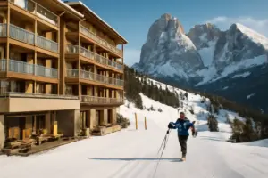 Hotel di lusso sulle Dolomiti con accesso diretto alle piste: evita lo stress degli spostamenti