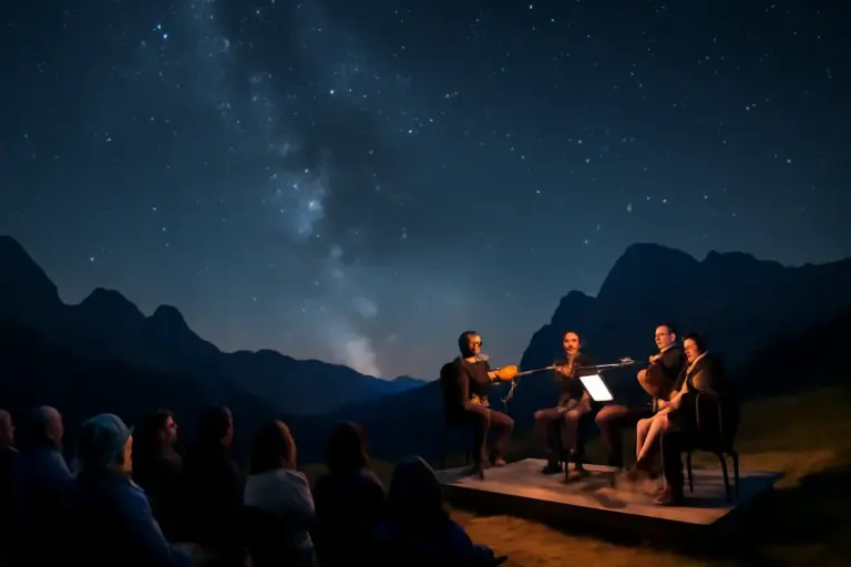 Concerto sotto le stelle in quota: il modo inaspettato per vivere la musica d’alta gamma sulle Dolomiti