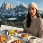 Giornata perfetta tra ciaspolate e gourmet breakfast: come vivere l’inverno di lusso sulle Dolomiti
