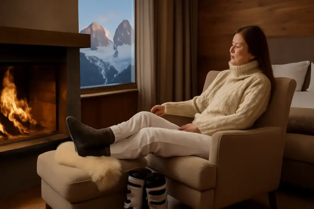 Suite con caminetto nelle Dolomiti: perché donano comfort insuperabile dopo lo sci