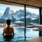 Hotel con spa panoramica sulle Dolomiti: il vero valore della vista sulle cime innevate