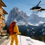 In quali hotel di lusso puoi vivere esperienze di eliski sulle Dolomiti? Le opzioni che ti danno accesso riservato alle migliori discese