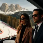 Vuoi assistere a eventi sportivi di lusso nelle Dolomiti? Ecco chi può accedere all’area vip