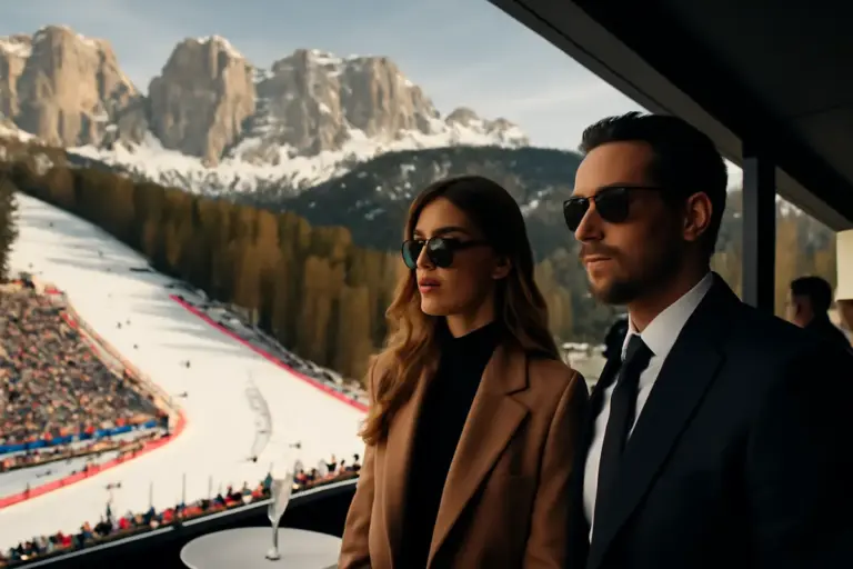 Vuoi assistere a eventi sportivi di lusso nelle Dolomiti? Ecco chi può accedere all’area vip