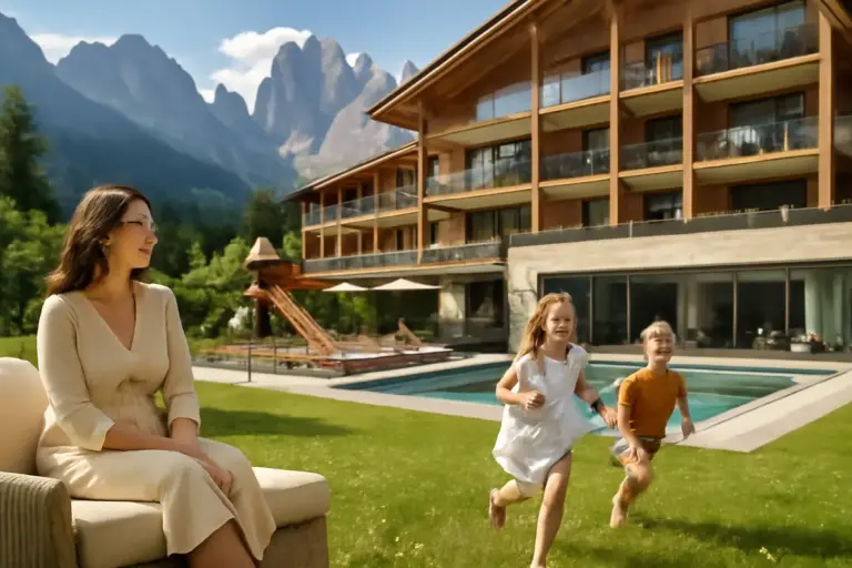 Hotel esclusivi per famiglie sulle Dolomiti: la combinazione ideale tra raffinatezza e attività per bambini