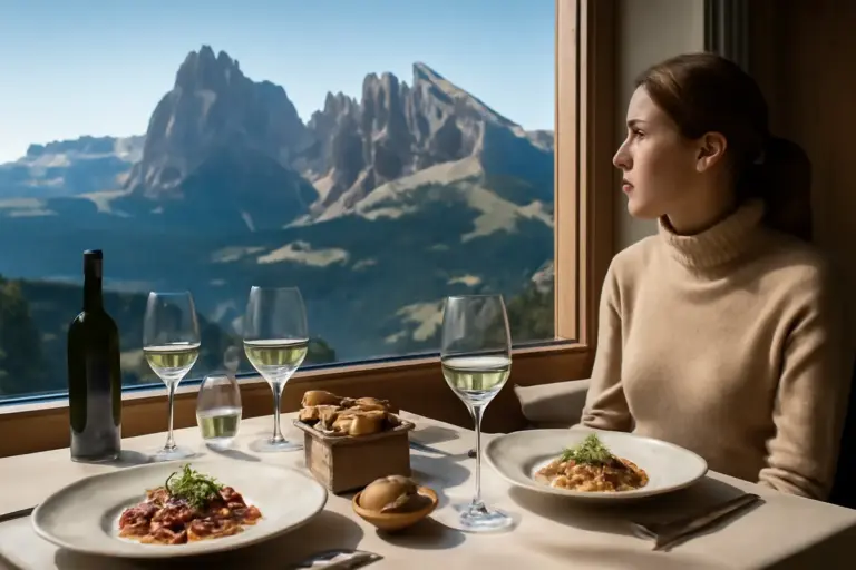 Gourmet experience con vista panoramica sulle Dolomiti: la differenza che regala emozioni uniche