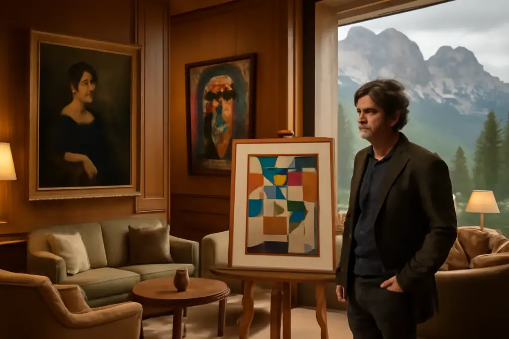 Retrospettiva d’arte nelle sale degli hotel 5 stelle dolomitici: opere e artisti che valgono il viaggio