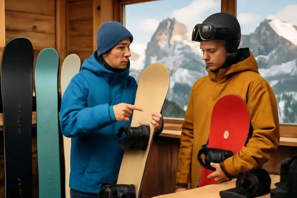 Come evitare gli errori più comuni nella scelta dello snowboard sulle Dolomiti? Il consiglio pro degli esperti locali