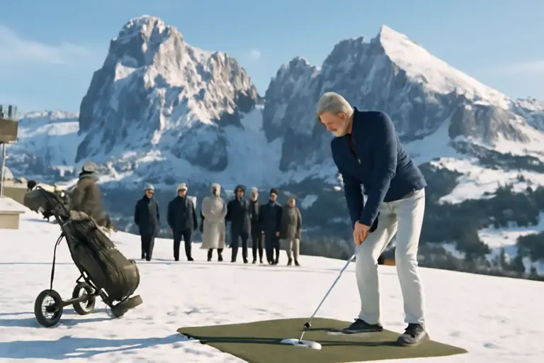 Partecipare a un esclusivo torneo di golf invernale in quota sulle Dolomiti: il plus per sportivi e cultori del lusso