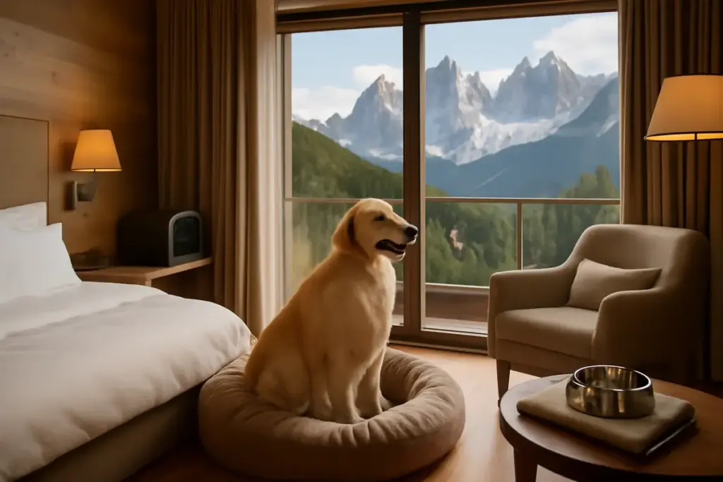 Come organizzare un soggiorno luxury dog-friendly nelle Dolomiti? I servizi esclusivi dedicati agli amici a quattro zampe