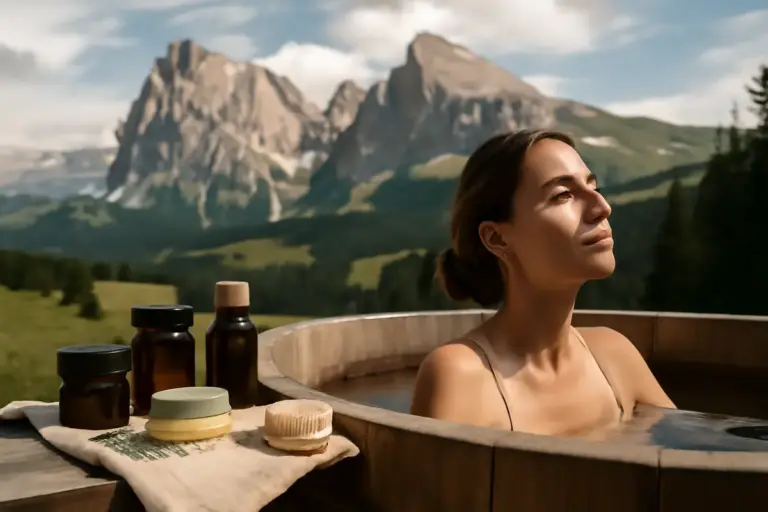 Rituali benessere con prodotti locali: scoprire l’effetto anti-stress della natura dolomitica