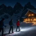 Escursioni notturne con le ciaspole sulle Dolomiti: atmosfera unica e servizi esclusivi solo per pochi gruppi