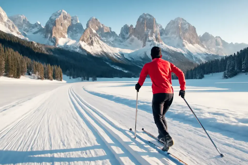 Sci di fondo con vista panoramica sulle Dolomiti: dove provare i percorsi scelti dagli appassionati più esigenti