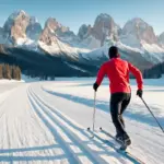 Sci di fondo con vista panoramica sulle Dolomiti: dove provare i percorsi scelti dagli appassionati più esigenti